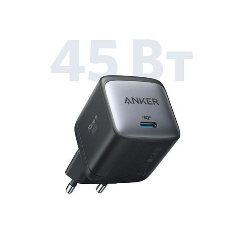 СЗУ Anker PowerPort 45W A2664 Black фото 