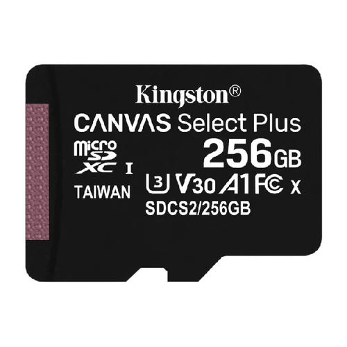 карта памяти Kingston micSDXC Canvas Select Plus 256Gb (class 10) без адаптера (SDCS2/256GBSP) фото 