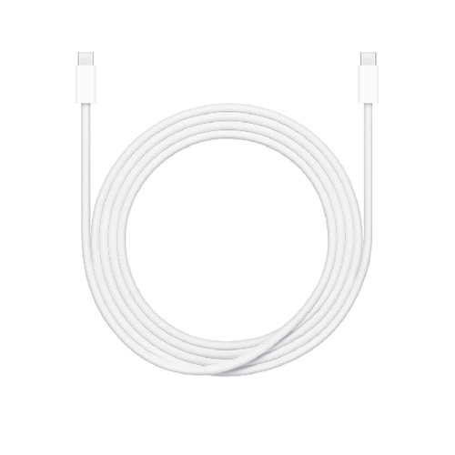 USB кабель Apple Type-C - Type-C 240W Woven Charge 2m White фото 